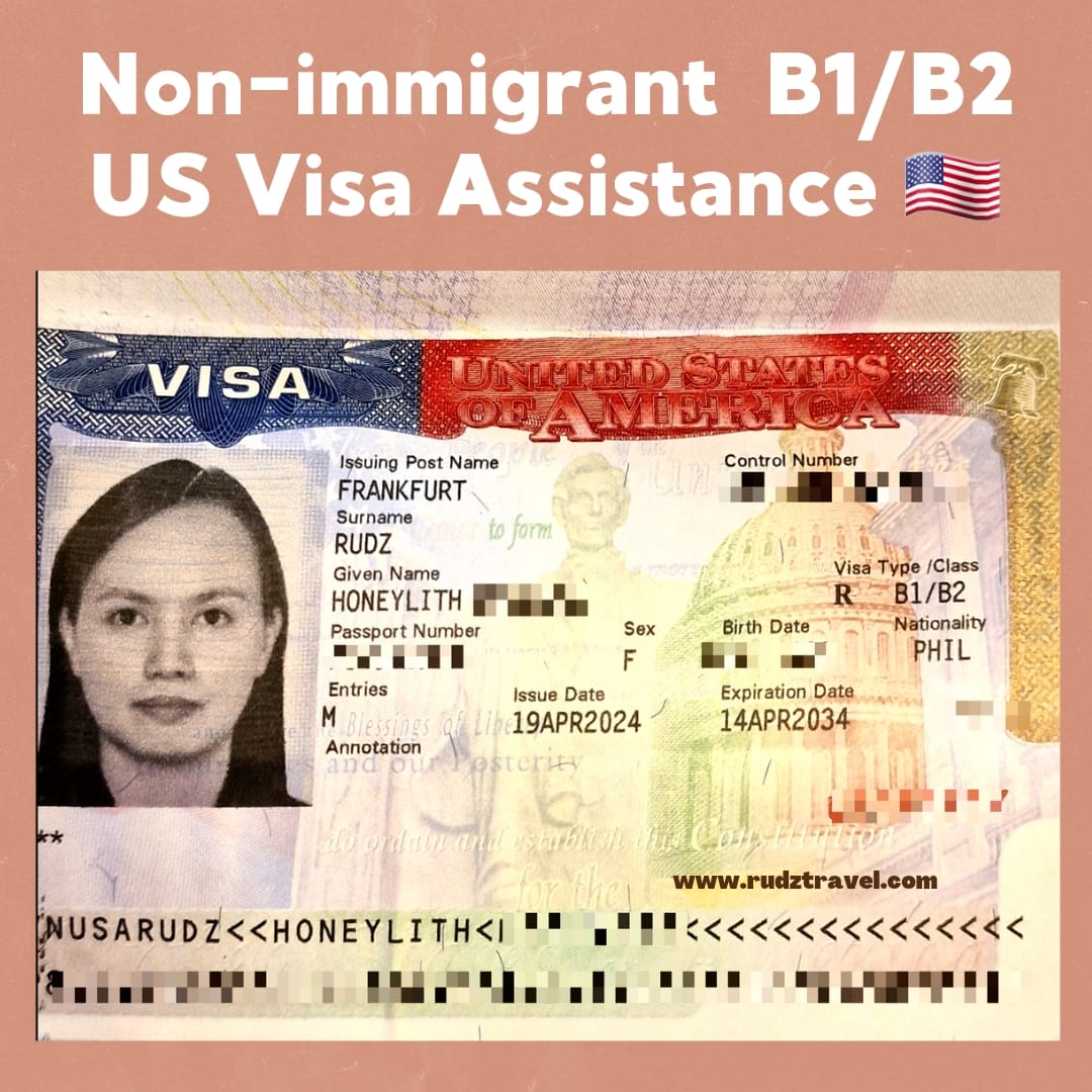 Non-immigrant US Visa Assistance (B1/B2)